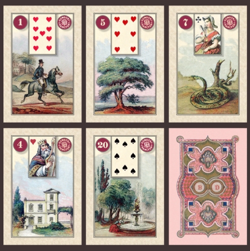 Le Fanu's Lilac Dondorf Lenormand by Lauren Forestell